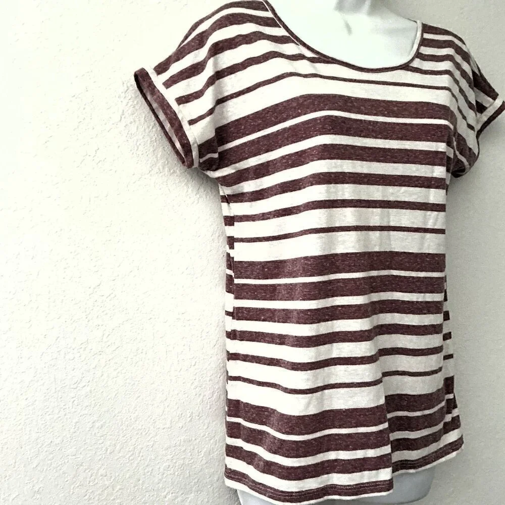 LOVELY SOULS STRIPED PRINT TOP - Picture 4 of 7